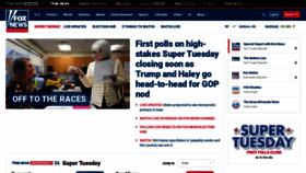 What Foxnews.mobi website looks like in 2024 