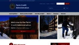 What Fca.gov website looked like in 2024 (1 year ago)