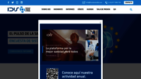 What Fundacionidis.com website looked like in 2024 (1 year ago)