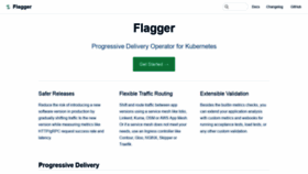 What Flagger.app website looks like in 2024 