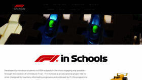What F1inschools.com website looks like in 2024 