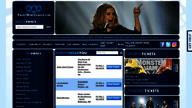 What Frontrowtickets.com website looks like in 2024 