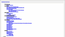 What Ffshrine.org website looked like in 2024 (2 years ago)