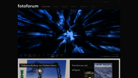 What Fotoforum.de website looked like in 2024 (1 year ago)