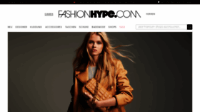 What Fashionhype.com website looks like in 2024 