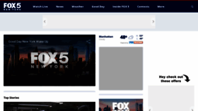What Fox5ny.com website looks like in 2024 