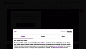 What Fscs.org.uk website looked like in 2024 (1 year ago)