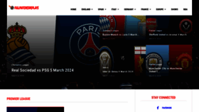 What Fullmatchesreplays.com website looks like in 2024 