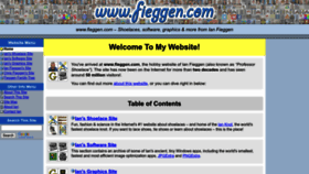 What Fieggen.com website looks like in 2024 