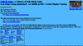 What Folklib.net website looks like in 2024 