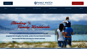 What Familywatch.org website looks like in 2024 