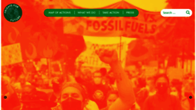What Fridaysforfuture.org website looked like in 2024 (1 year ago)