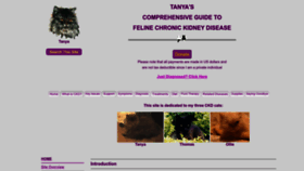 What Felinecrf.org website looks like in 2024 