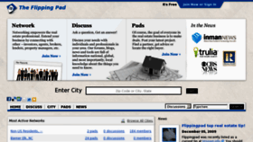 What Flippingpad.com website looked like in 2011 (12 years ago)