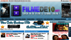 What Filmede10.net website looked like in 2011 (12 years ago)