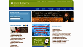 What Firstlibertybank.com website looked like in 2011 (12 years ago)