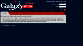 What Galaxybetting.com website looked like in 2011 (12 years ago)