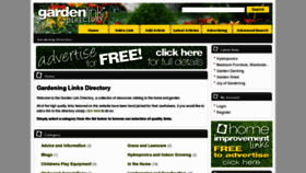 What Gardenlinkdirectory.co.uk website looked like in 2011 (12 years ago)