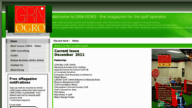 What Golfrangenews.co.uk website looked like in 2012 (12 years ago)