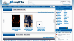 What General-files.com website looked like in 2012 (12 years ago)