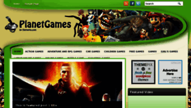 What Gamesonfire.net website looked like in 2012 (12 years ago)