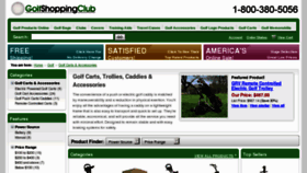 What Golfcartshowcase.com website looked like in 2012 (11 years ago)