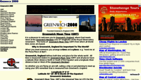 What Greenwich2000.com website looked like in 2012 (11 years ago)