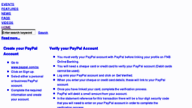 What Gotpaid.co.za website looked like in 2012 (12 years ago)