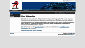 What Gispatcher.de website looked like in 2012 (12 years ago)