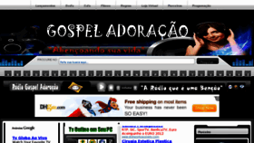What Gospeladoracao.net website looked like in 2012 (11 years ago)