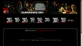 What Gtamissions.com website looked like in 2012 (12 years ago)