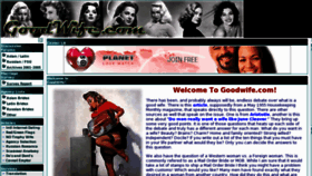 What Goodwife.com website looked like in 2012 (11 years ago)