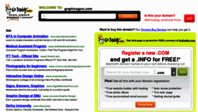 What Graphicsguru.com website looked like in 2012 (11 years ago)