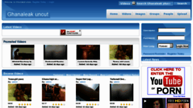 What Ghanaleakplus.net website looked like in 2012 (11 years ago)