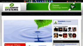 What Greentech.ie website looked like in 2012 (11 years ago)