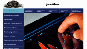 What Gnucash.com website looked like in 2012 (11 years ago)
