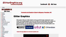 What Glittergraphics.org website looked like in 2012 (11 years ago)