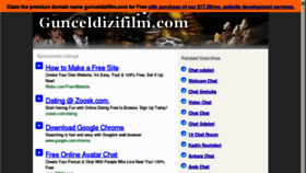What Gunceldizifilm.com website looked like in 2012 (11 years ago)