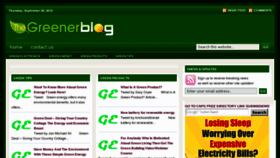 What Greenerenergyonline.com website looked like in 2012 (11 years ago)