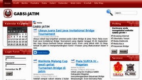 What Gabsijatim.or.id website looked like in 2012 (11 years ago)