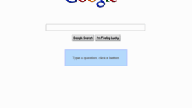 What Google4.me website looked like in 2012 (11 years ago)