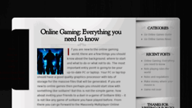 What Goonlinegames.net website looked like in 2012 (11 years ago)