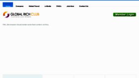 What Globalrichclub.com website looked like in 2012 (11 years ago)