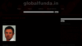 What Globalfunda.in website looked like in 2012 (11 years ago)