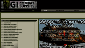 What Gicombatsupplies.co.za website looked like in 2012 (11 years ago)