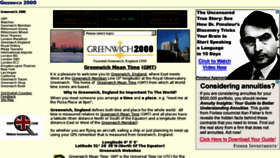 What Greenwich2000.com website looked like in 2012 (11 years ago)