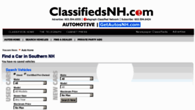 What Getautosnh.com website looked like in 2012 (12 years ago)