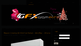 What Gfxdomain.com website looked like in 2012 (11 years ago)