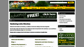 What Gardenlinkdirectory.co.uk website looked like in 2012 (11 years ago)