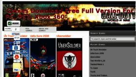 What Gamezdownloadfree.com website looked like in 2013 (11 years ago)
